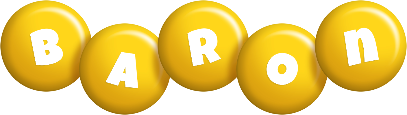 Baron candy-yellow logo