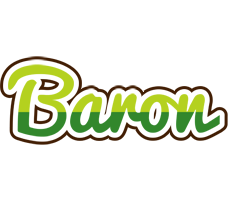 Baron golfing logo