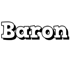 Baron snowing logo
