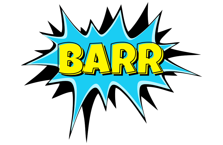 Barr amazing logo