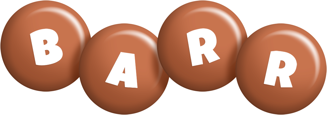 Barr candy-brown logo