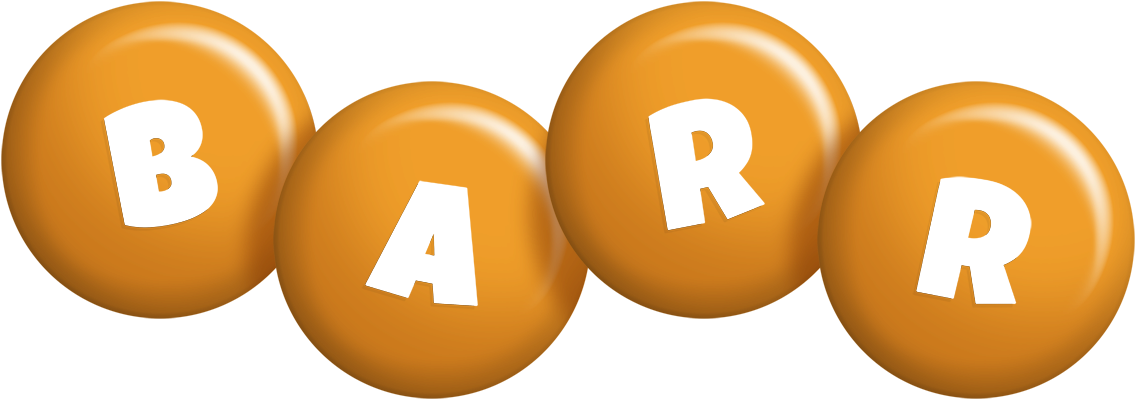 Barr candy-orange logo