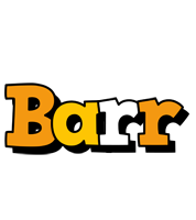 Barr cartoon logo