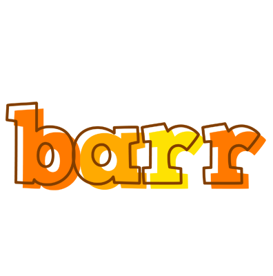 Barr desert logo