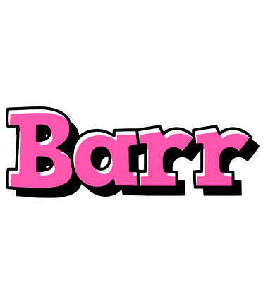 Barr girlish logo
