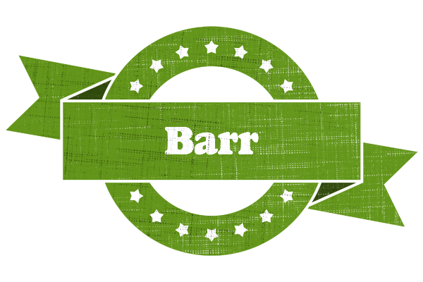 Barr natural logo