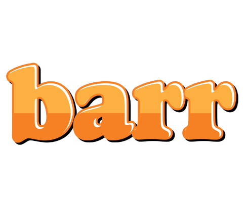 Barr orange logo