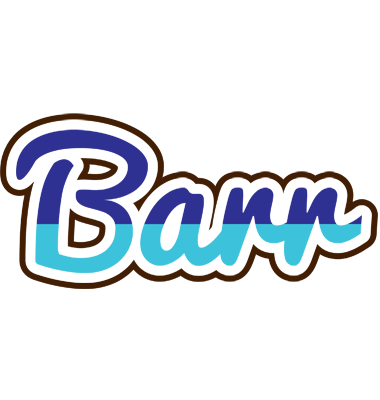 Barr raining logo