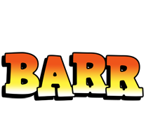 Barr sunset logo