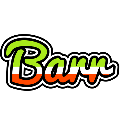 Barr superfun logo