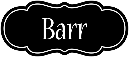 Barr welcome logo