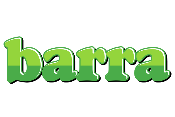 Barra apple logo