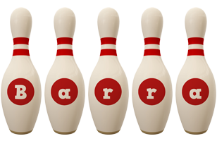 Barra bowling-pin logo