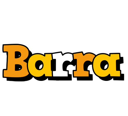Barra cartoon logo
