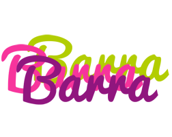 Barra flowers logo