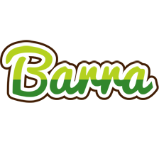 Barra golfing logo