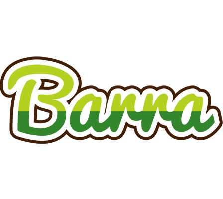 Barra golfing logo
