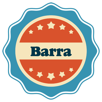 Barra labels logo