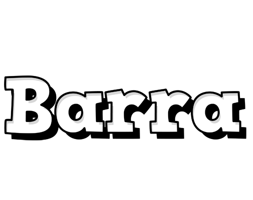 Barra snowing logo