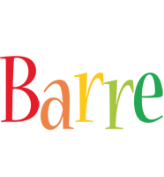 Barre birthday logo