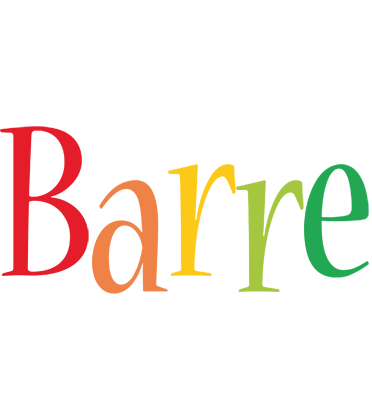 Barre birthday logo