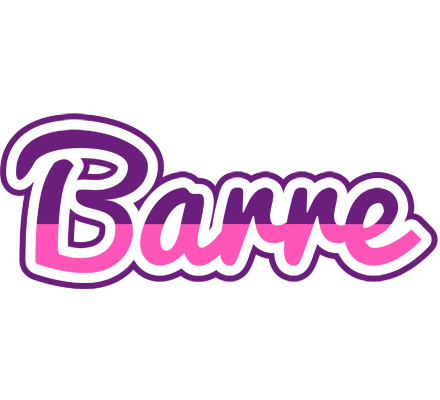 Barre cheerful logo