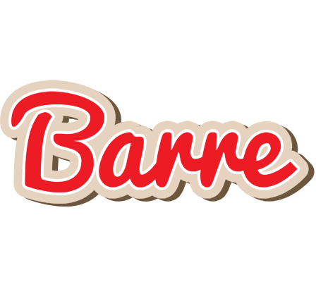 Barre chocolate logo