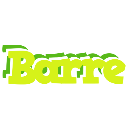 Barre citrus logo