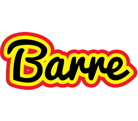 Barre flaming logo