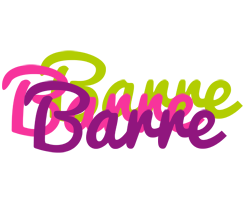 Barre flowers logo