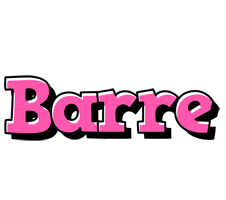 Barre girlish logo