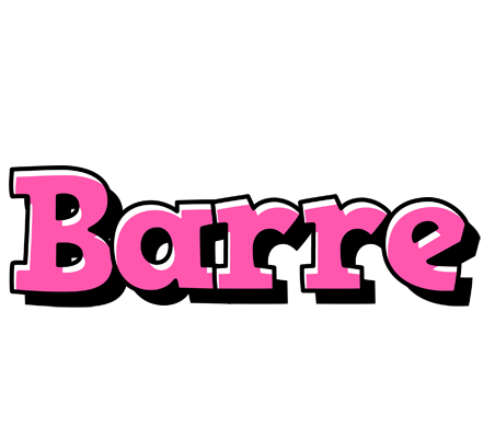 Barre girlish logo