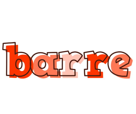Barre paint logo
