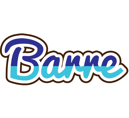 Barre raining logo