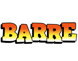 Barre sunset logo