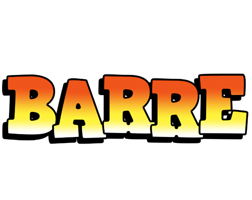 Barre sunset logo