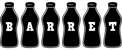 Barret bottle logo