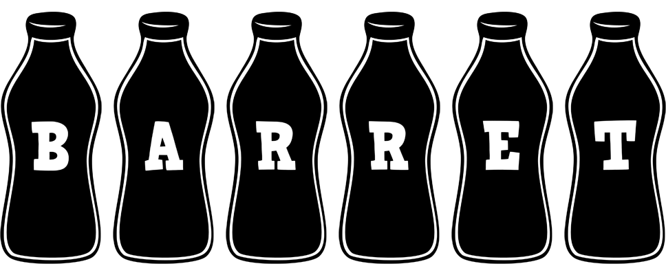Barret bottle logo