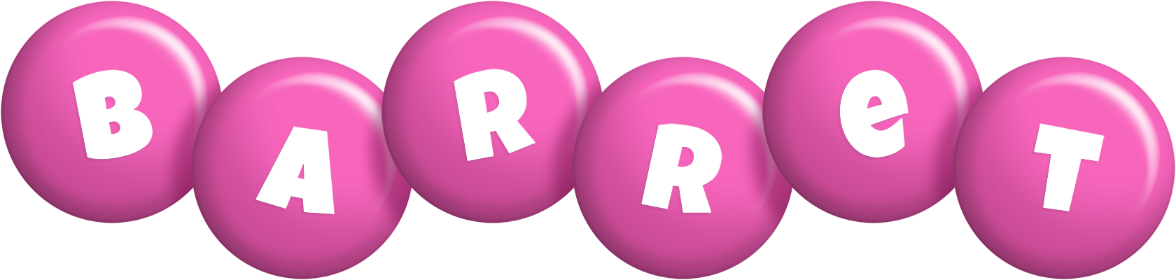 Barret candy-pink logo