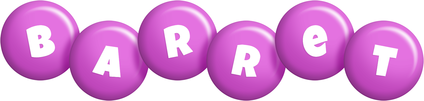 Barret candy-purple logo