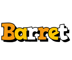 Barret cartoon logo