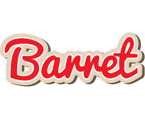 Barret chocolate logo
