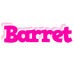 Barret dancing logo