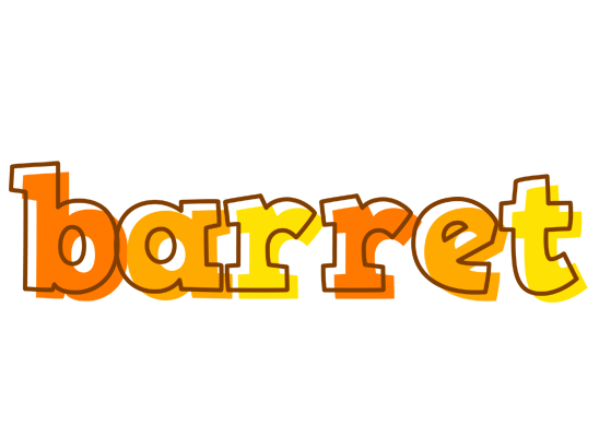 Barret desert logo