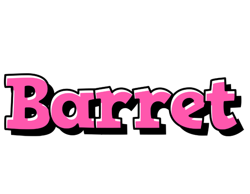 Barret girlish logo