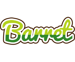 Barret golfing logo