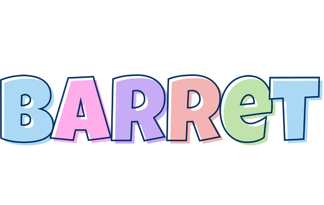 Barret pastel logo