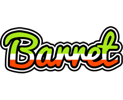 Barret superfun logo