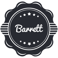 Barrett badge logo