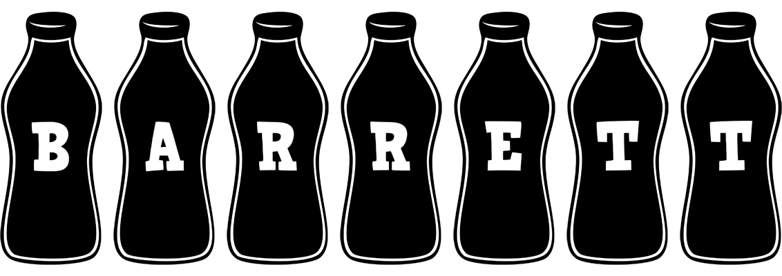 Barrett bottle logo
